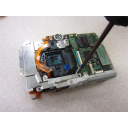 Замена объектива Canon PowerShot SD500 с цифровым зум-объективом ELPH